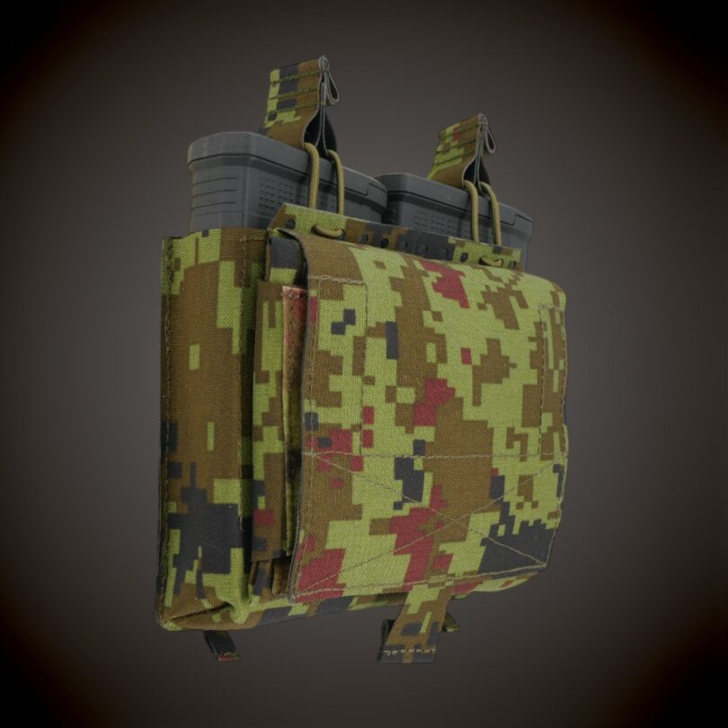 M-Pro GEN2 automaadi 2 salve tasku tühja salve taskuga MP2MS-DP 7.62, EEdigi - Matrix Protect taktikaline varustus