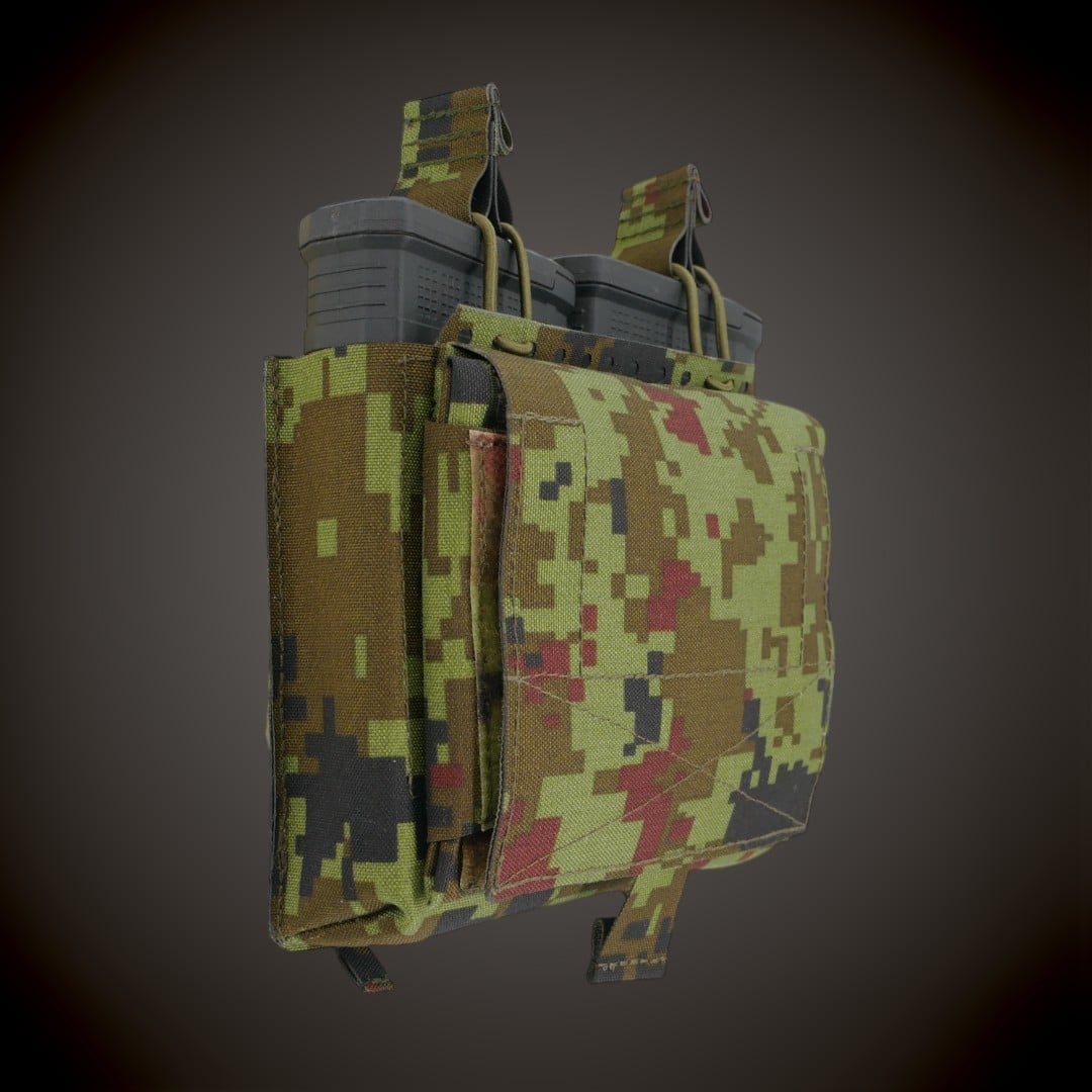 M-Pro GEN2 automaadi 2 salve tasku tühja salve taskuga MP2MS-DP 7.62, EEdigi - Matrix Protect taktikaline varustus