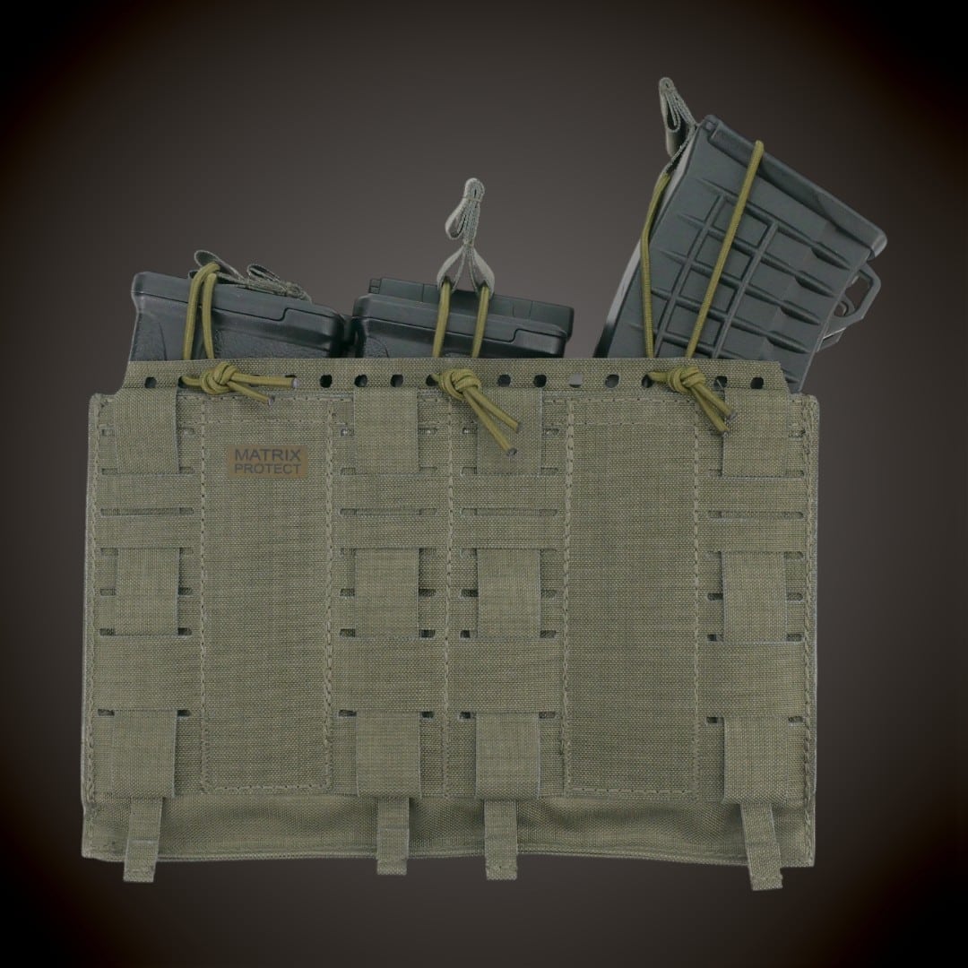 M-Pro automaadi 6 salve tasku MP6MM, OD green - Matrix Protect taktikaline varustus