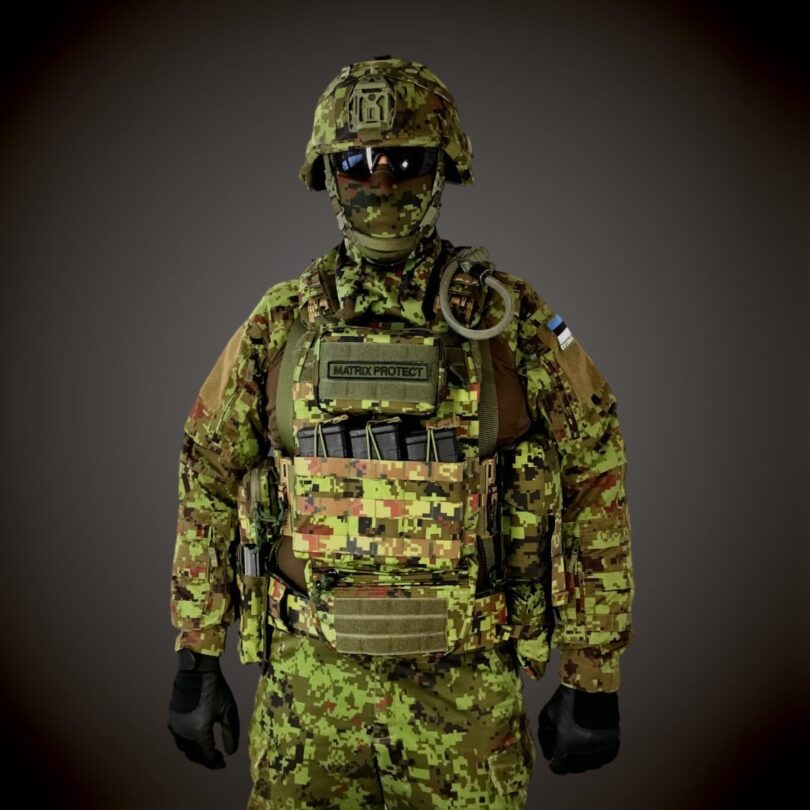 M-Pro plaadikandja komplekt PC5, EEdigi - Matrix Protect taktikaline varustus 