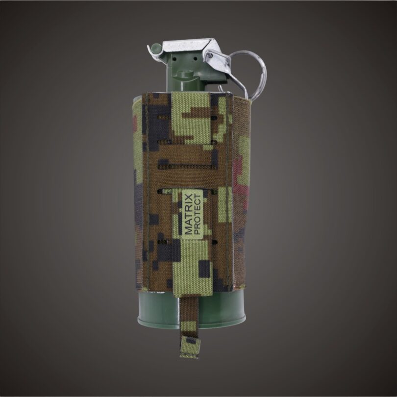 M-Pro GEN3 granaadi tasku GP1EM elastik, 100mm ESTDCU